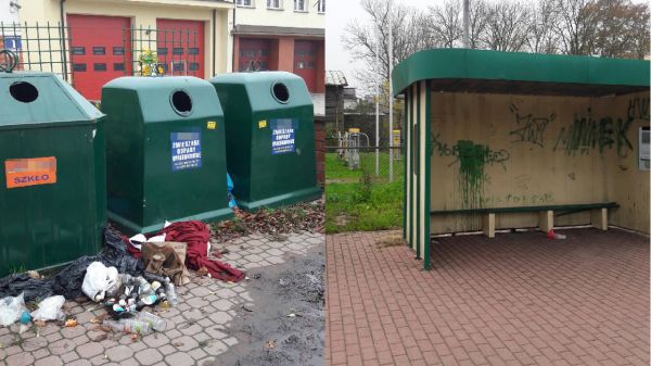 Szkoda, że mieszkańcy nie szanują swojego podwórka